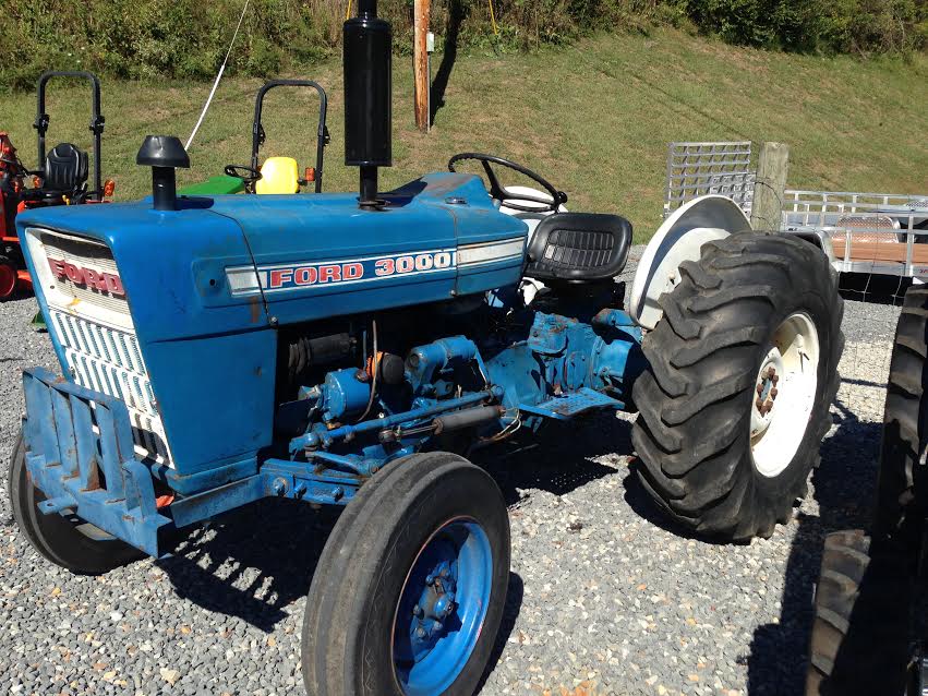 ford 3000 tractor identification